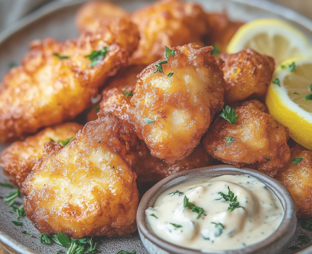 Kibbiling Panierte Fish Häppchen