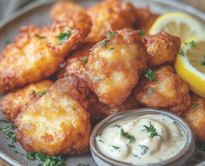Kibbiling Panierte Fish Häppchen