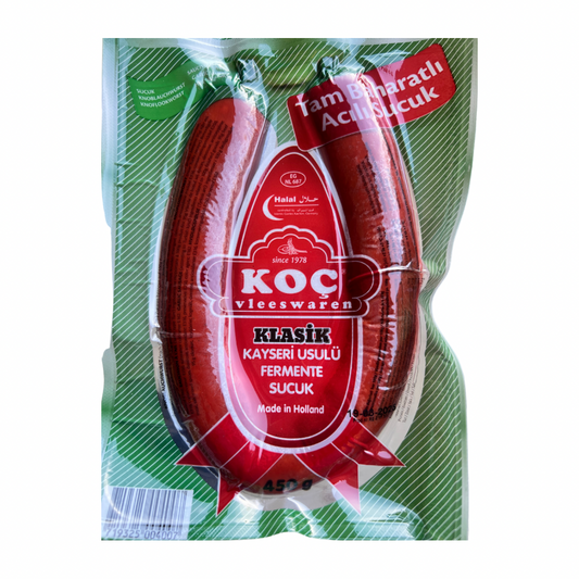Sucuk Fermente Koç 450g ( Rinderwurst )