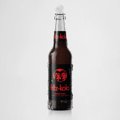 fritz-kola super zero – Kasten 24 × 0,33 l