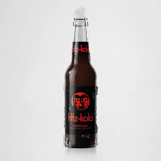 fritz-kola super zero – Kasten 24 × 0,33 l