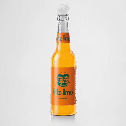 fritz-limo orange – Kasten 24 × 0,33 l